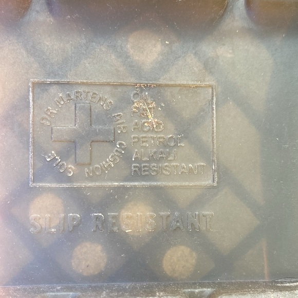 Dr. Martens steel toe work boots men’s size 13 style 16935 DM 315 - Picture 13 of 15